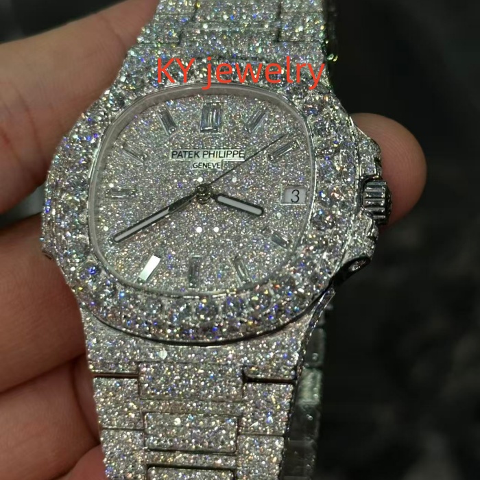 VVS Lab D color Patek Philippe 5711