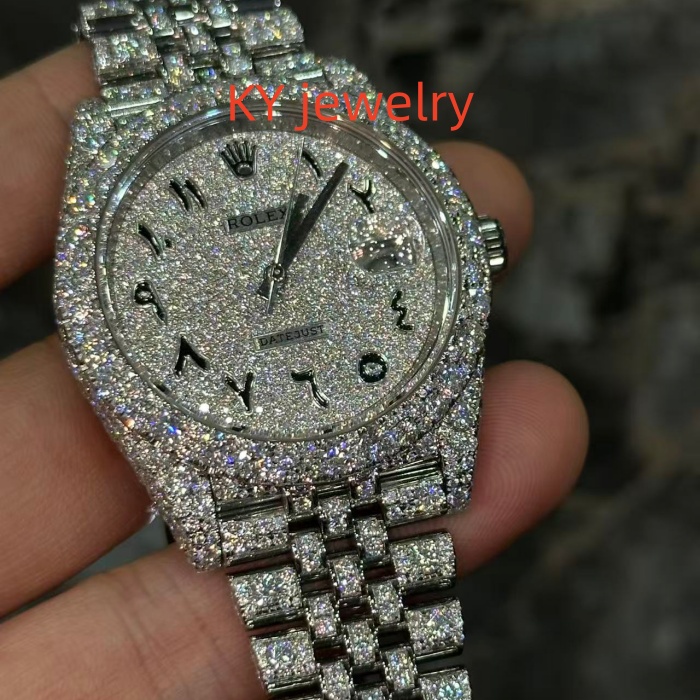 VVS Lab D color Rolex DateJust 126300 Mosaic making Price: $4,100 USD